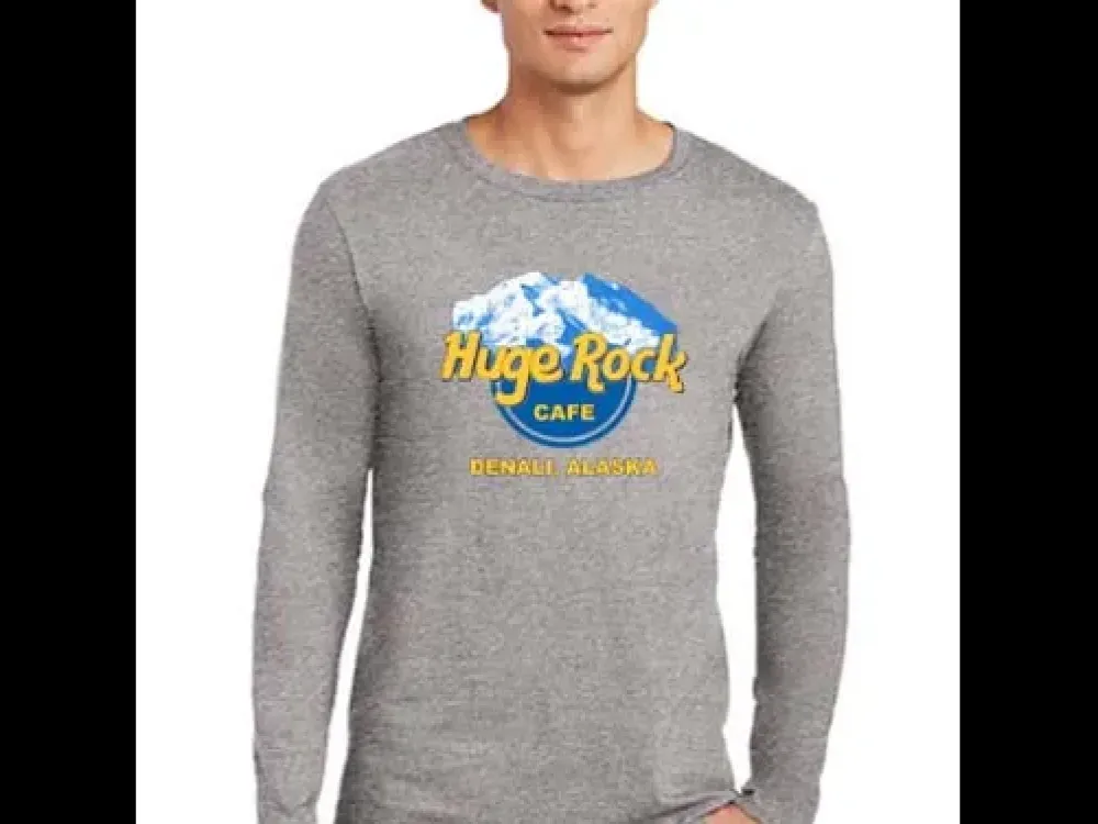 Huge Rock Cafe Long Sleeve T-shirt "Soft Style" - 2