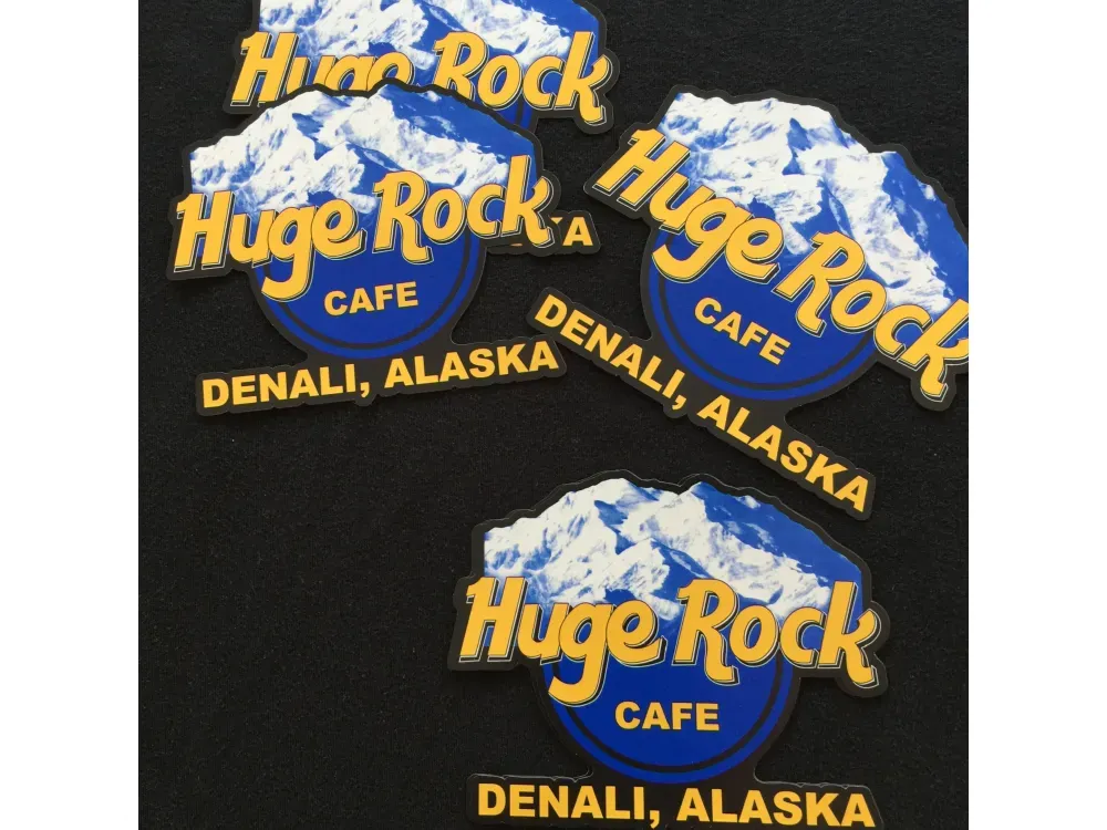 Huge Rock Cafe  Die Cut Magnet - 2
