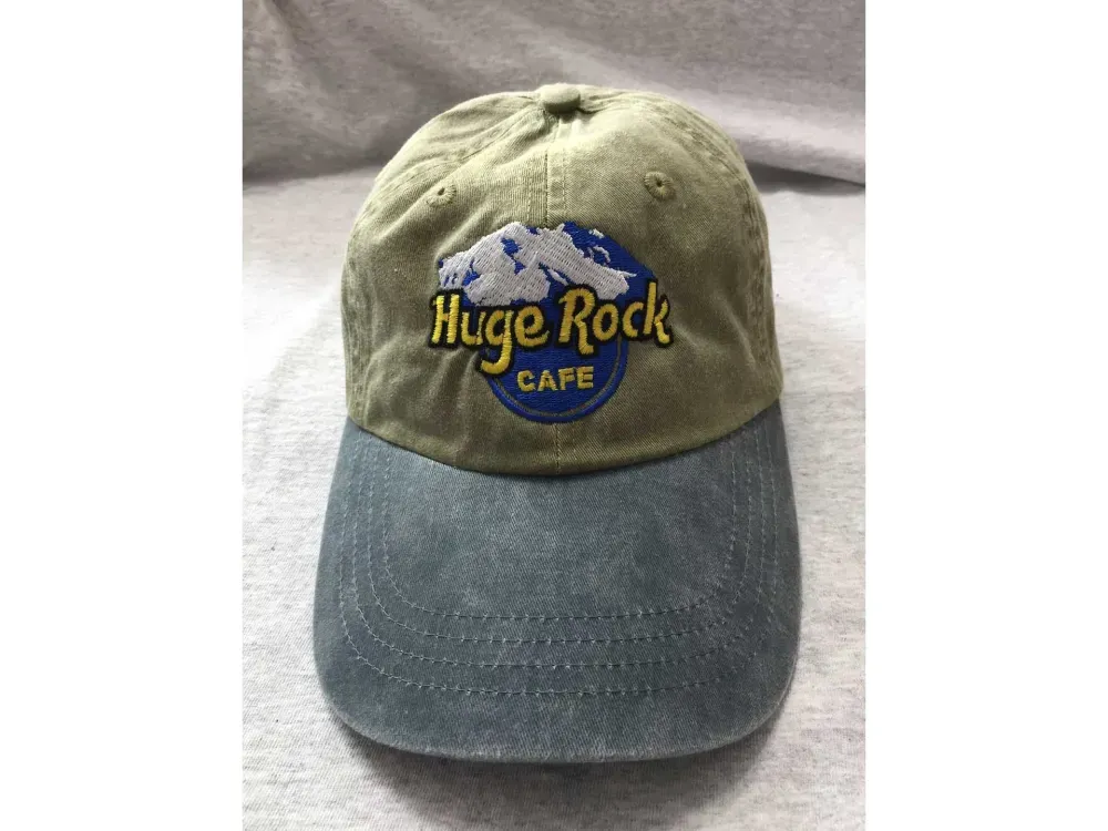 Huge Rock Cafe Baseball Cap in Two Tone - 1