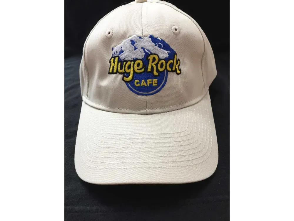 Huge Rock Cafe Baseball Cap, 100% Cotton Twill - 5