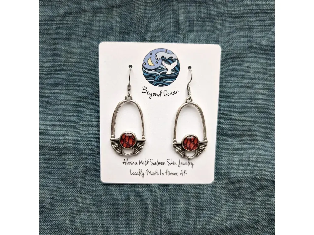 Salmon Gill Dangles  - 4