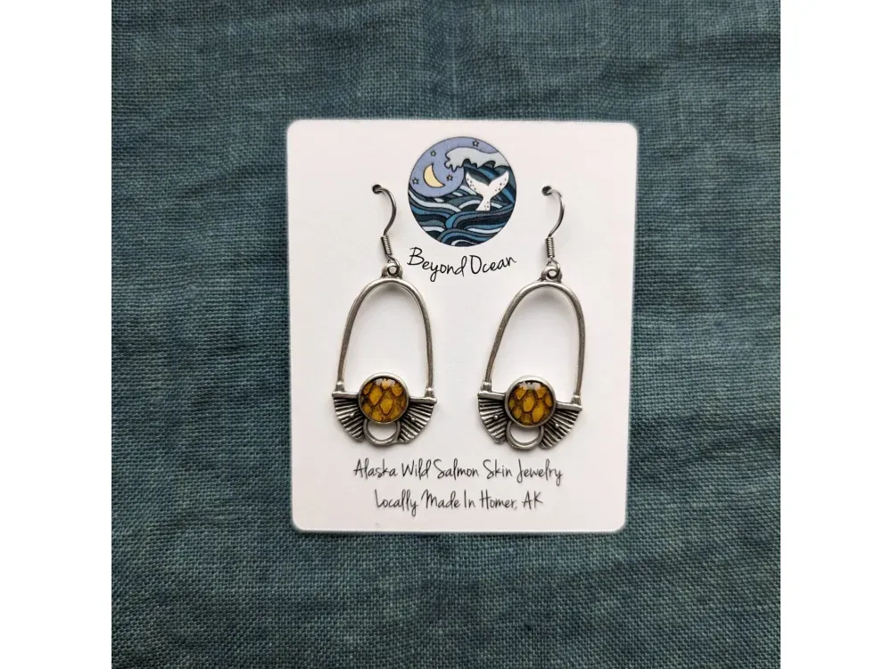 Salmon Gill Dangles  - 5