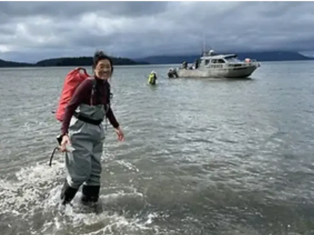 Glacier Bay Remote Island River Fishing - 3