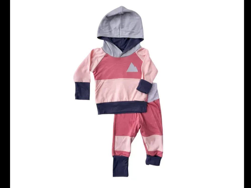 Grow-With-Me Kids Merino Wool Hoodie Layer Set - 2