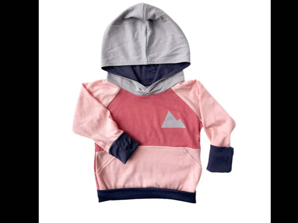 Grow-With-Me Kids Merino Wool Hoodie Top - 2