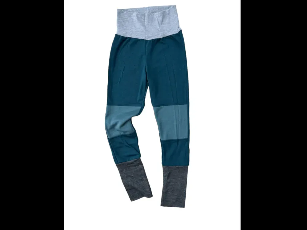 Grow-With-Me Kids Merino Wool Legging Pants - 1
