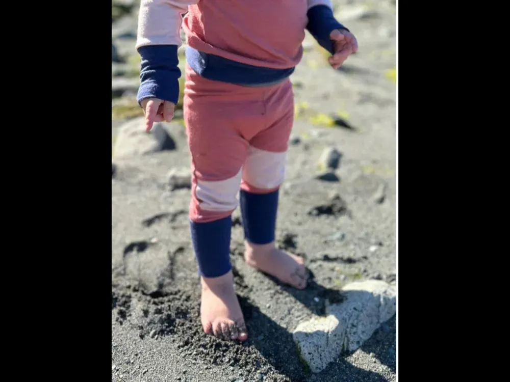 Grow-With-Me Kids Merino Wool Legging Pants - 2