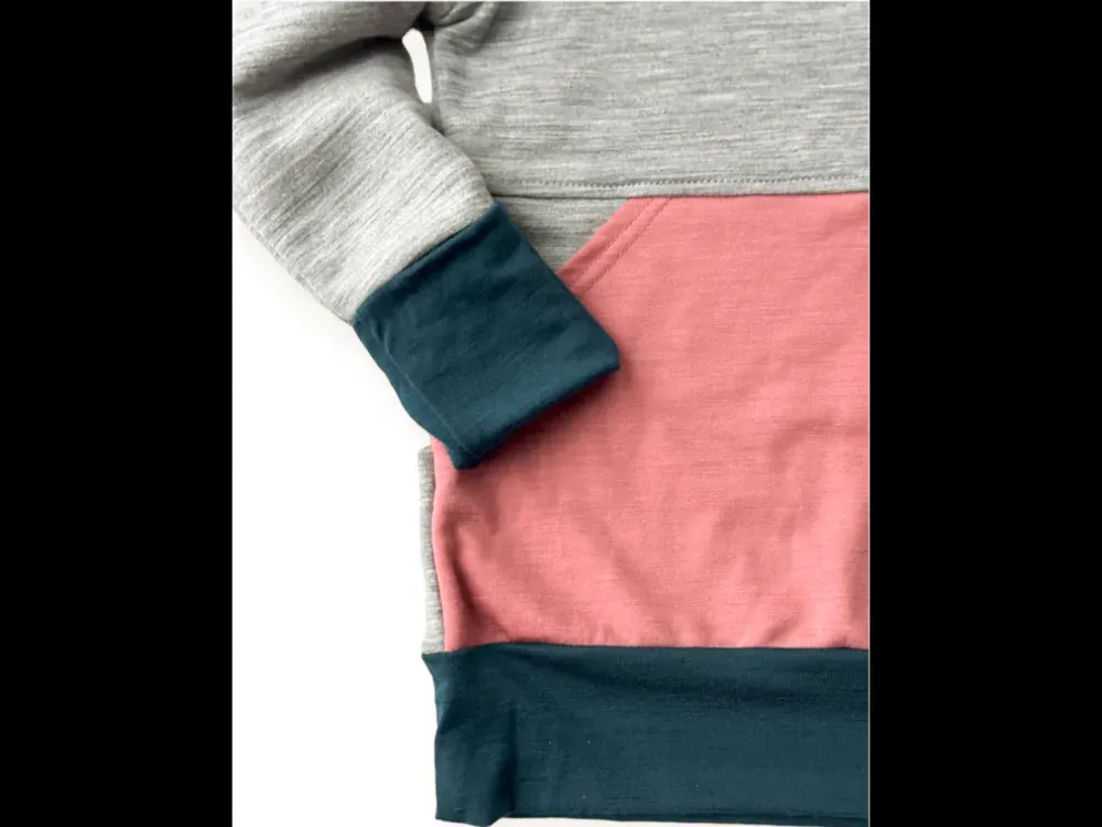 Grow-With-Me Kids Ultra-Cozy Merino Wool Hoodie - 5
