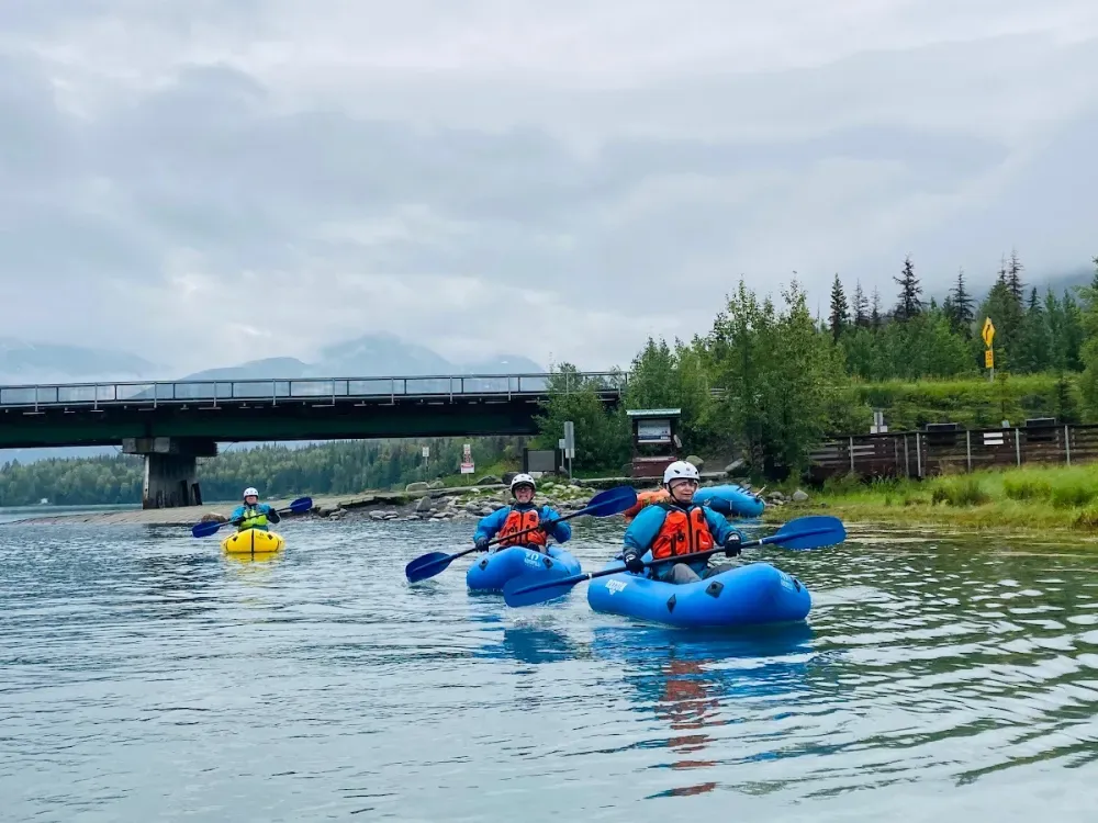 Packrafting Kenai River - 3