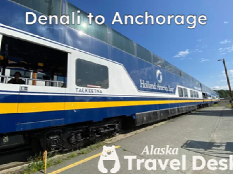 Denali to Anchorage on McKinley Explorer Private Train