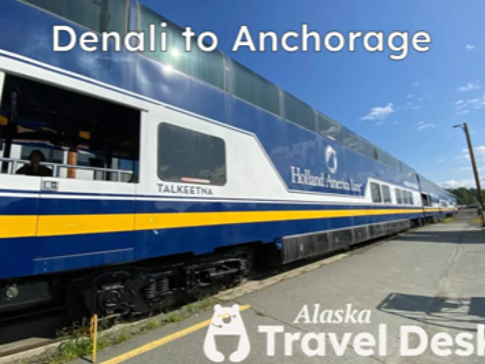 Denali to Anchorage on McKinley Explorer Private Train - 1