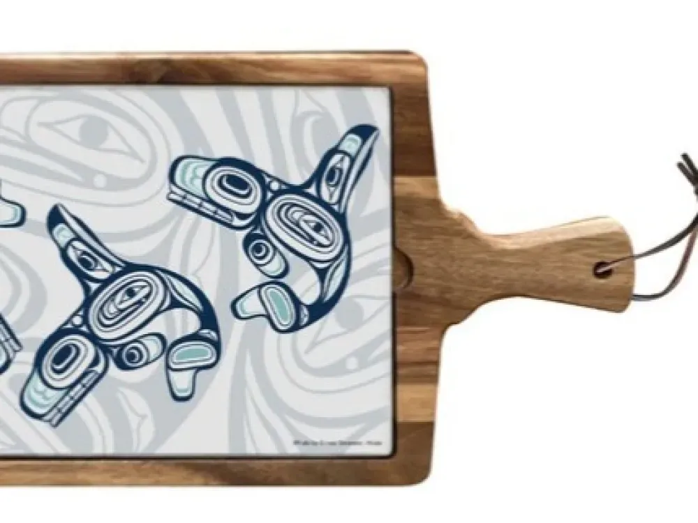BAMBOO BOWL 10″ “WHALE” - 4