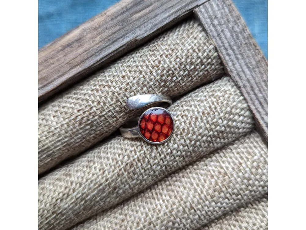 Sterling Silver Wrap Ring - 4