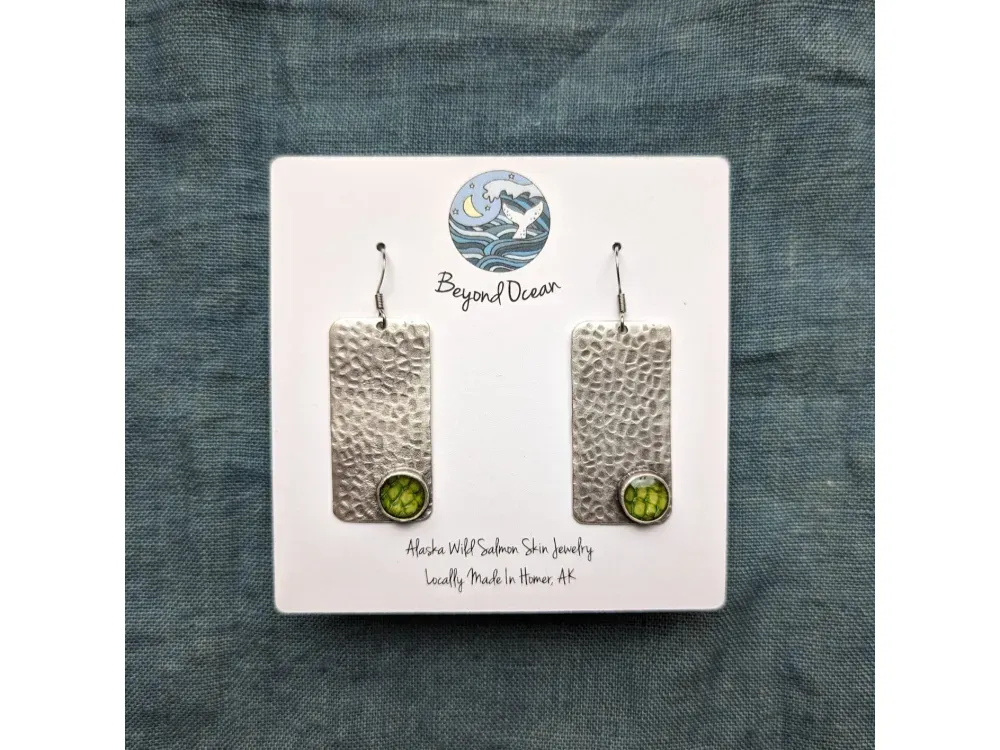 Textured Rectangle Dangles  - 3