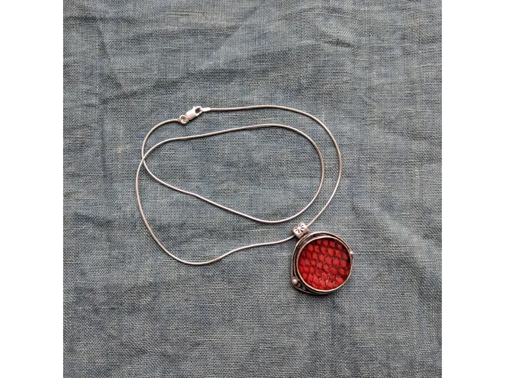 Large Embellished Necklace - 4