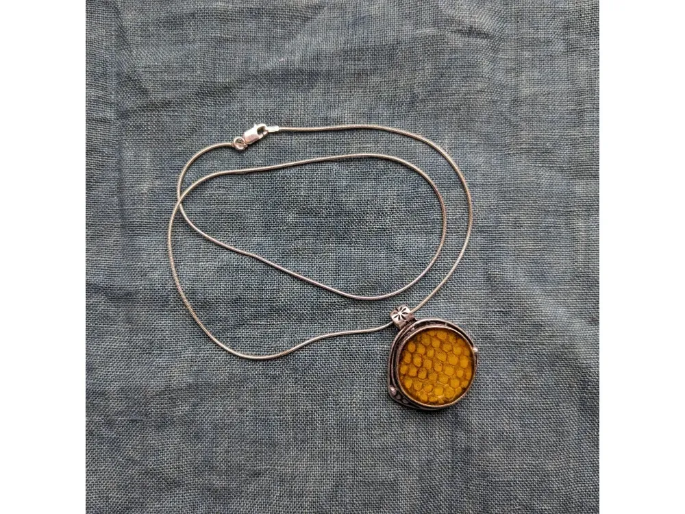 Large Embellished Necklace - 5
