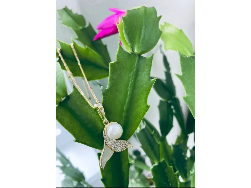 Whale Tail Pendant - 2