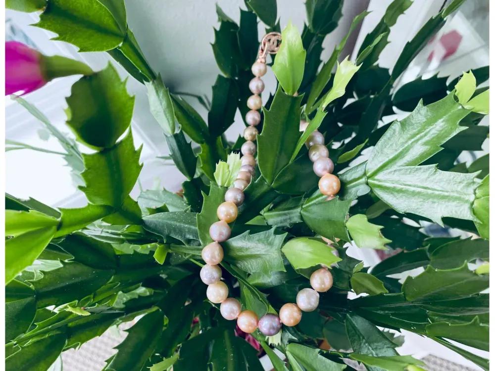 Freshwater Pearl Beaded Necklace - 1