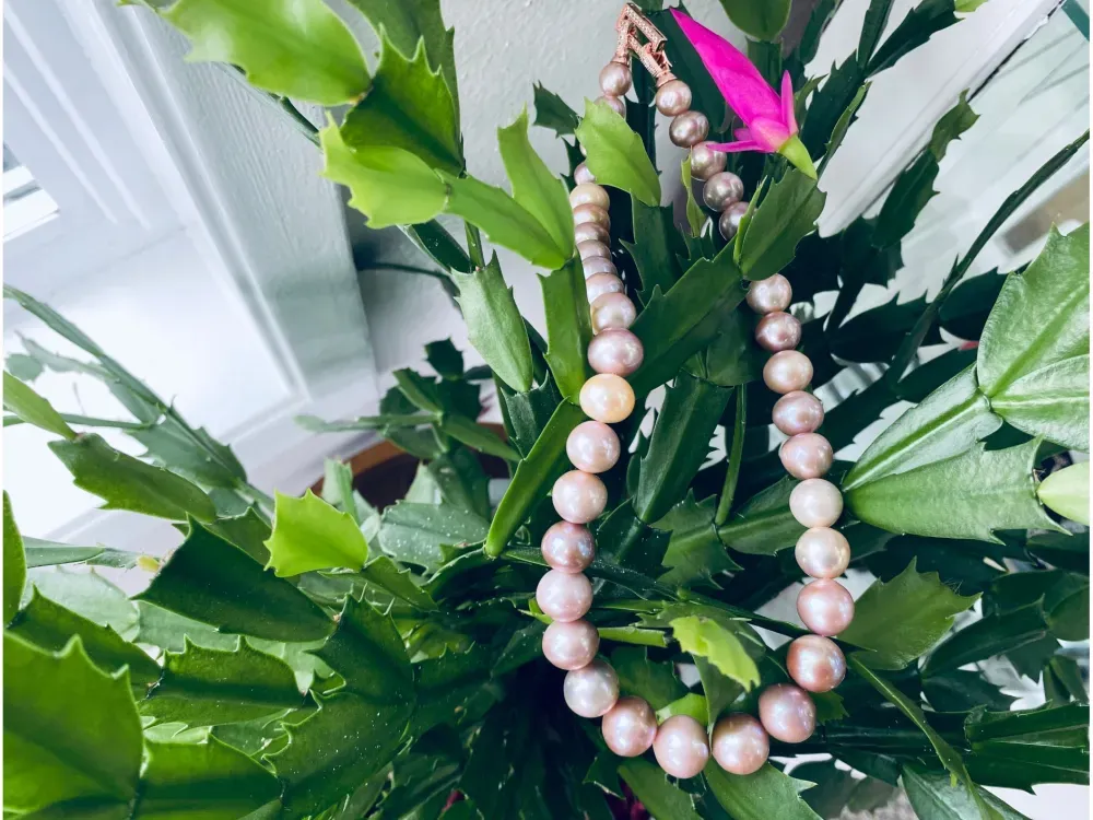 Freshwater Pearl Beaded Necklace - 1