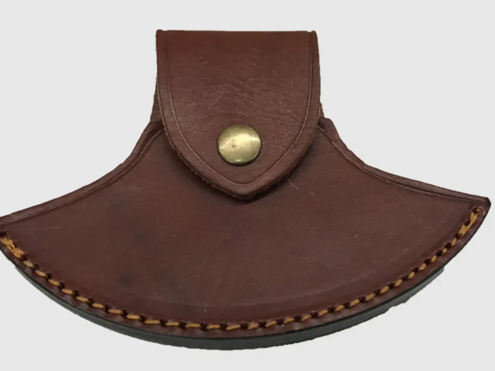 Damascus Steel Caribou Antler Ulu - 3
