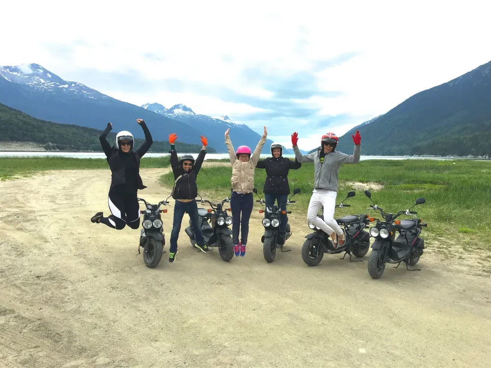 Three Hour Scooter Rental in Skagway Alaska - 4