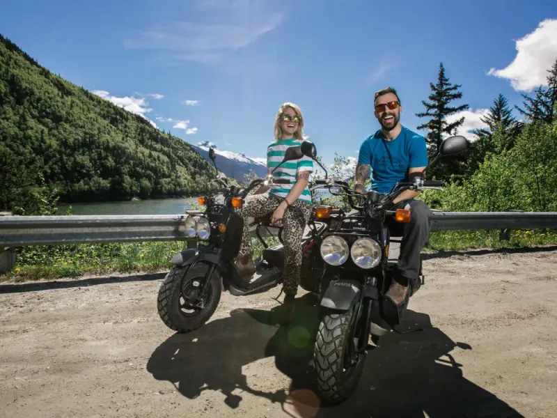Five Hour Scooter Rental in Skagway Alaska