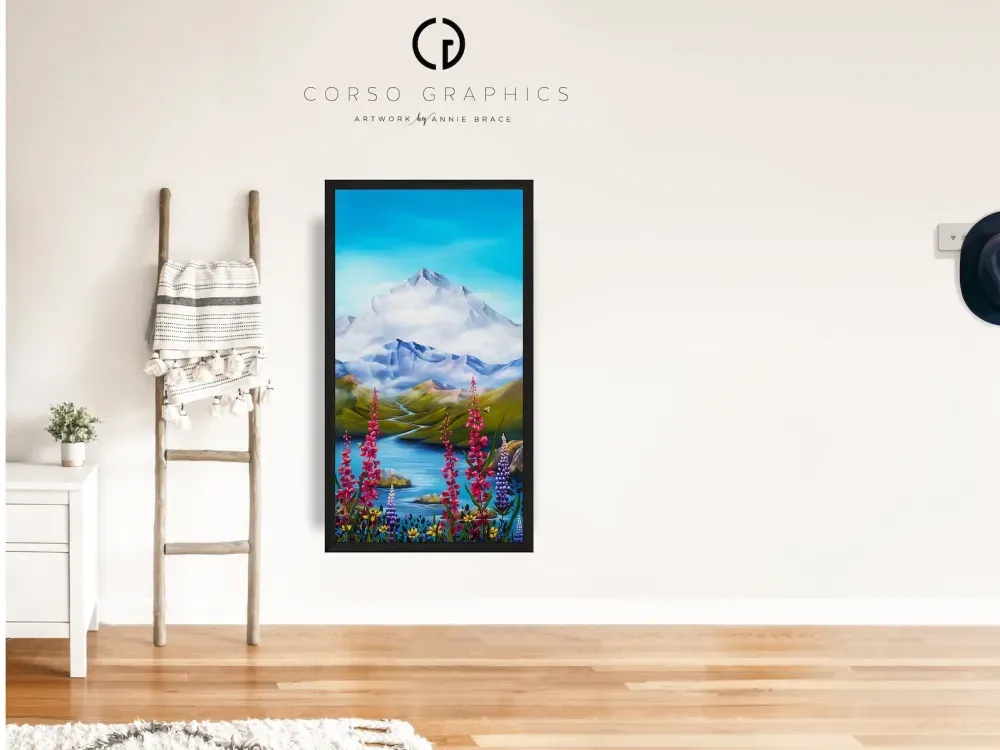 Canvas Art Print "Abundant Beauty" by Alaskan Artist Annie Brace Corso - 1