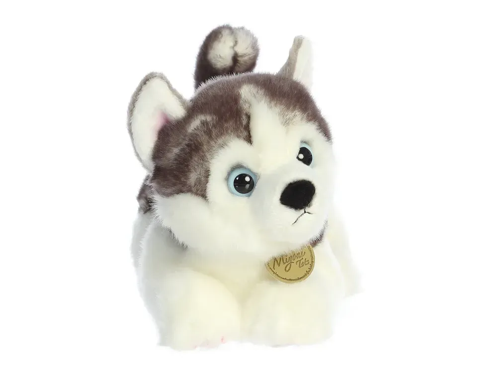 Aurora® - Miyoni® Tots - 10" Siberian Husky Pup Plush Toy - 2