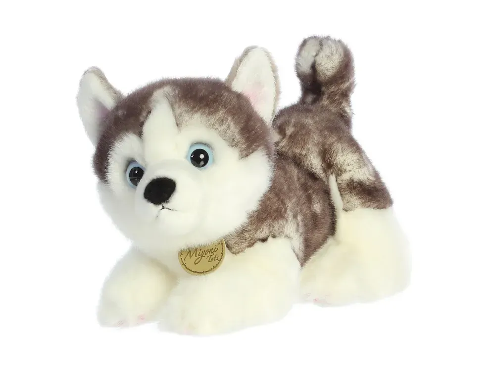 Aurora® - Miyoni® Tots - 10" Siberian Husky Pup Plush Toy - 1