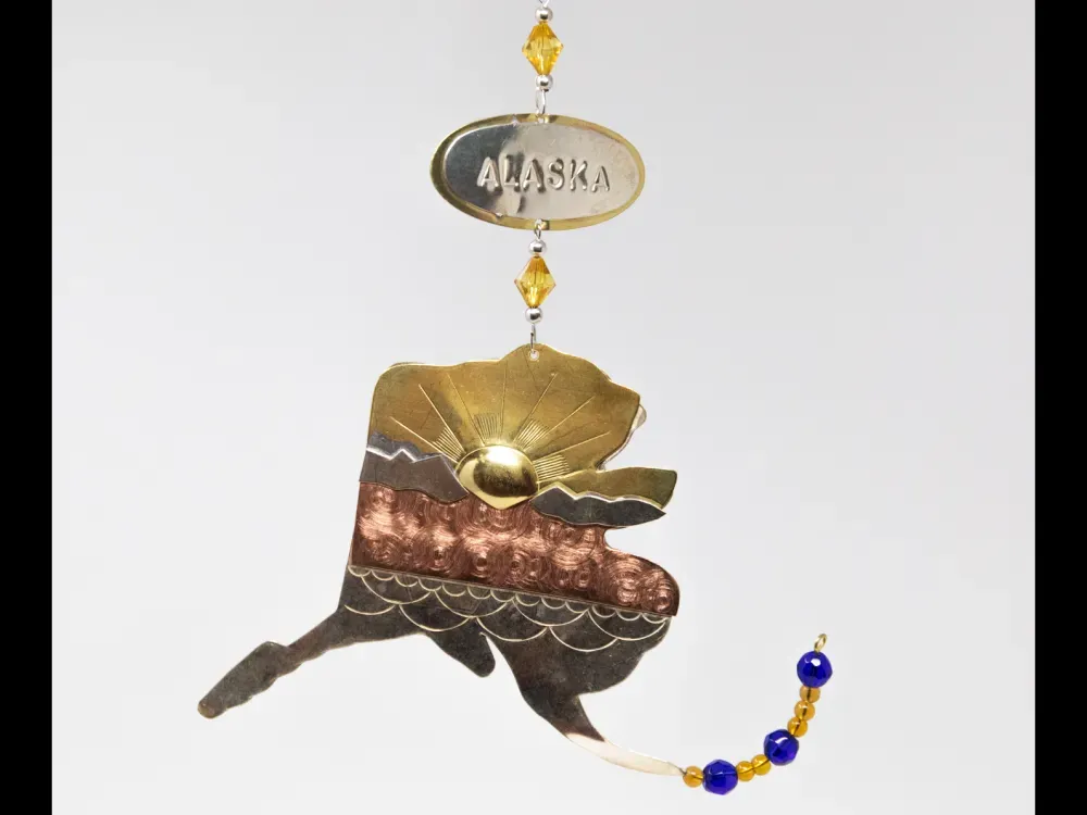 Metal Christmas Ornaments - 2