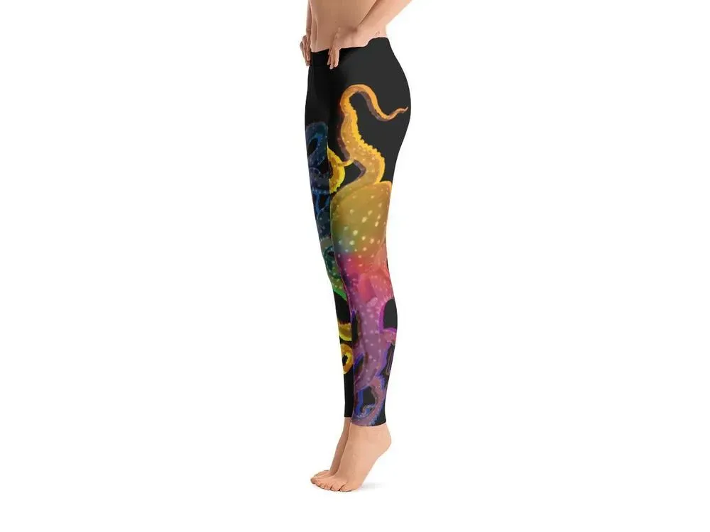 Octopus Rainbow Leggings - 2