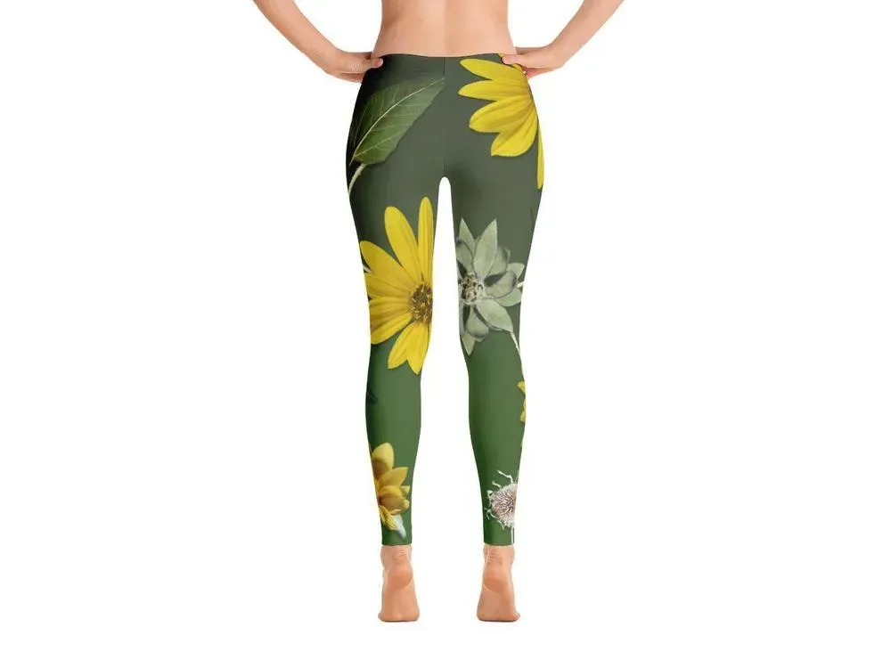 Grandma's Sunflower Leggings - 2