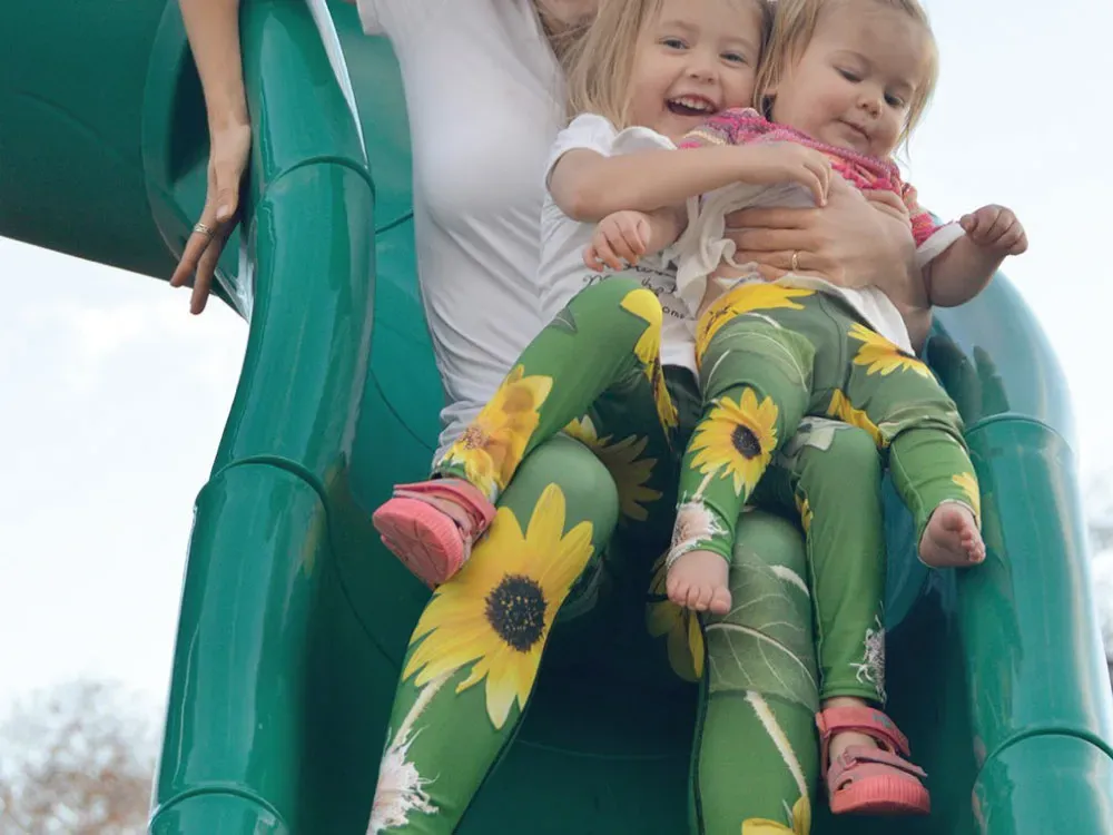 Grandma's Sunflower Leggings - 5