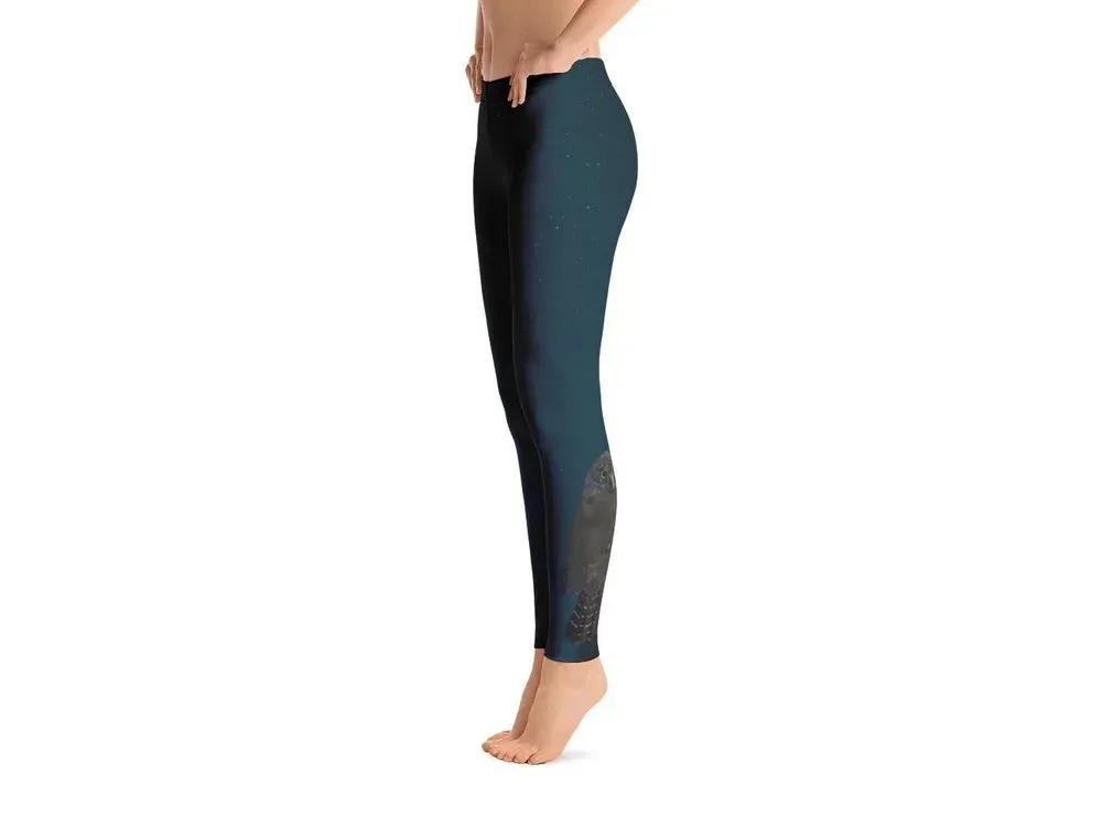Northern Pygmy Owl Leggings - 4