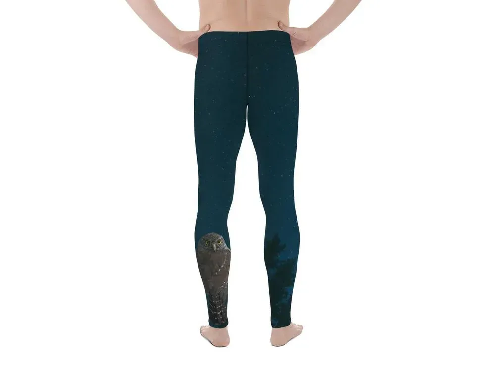 Men's Northern Pygmy Owl Leggings - 2
