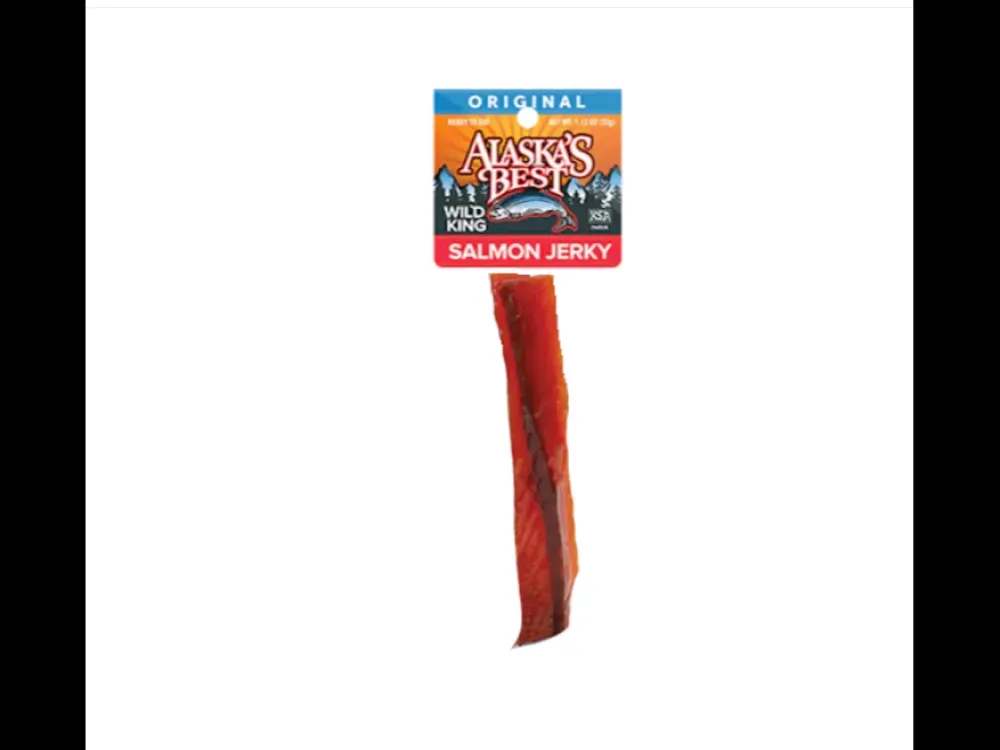 Alaskan Smoked King Salmon Jerky - 2