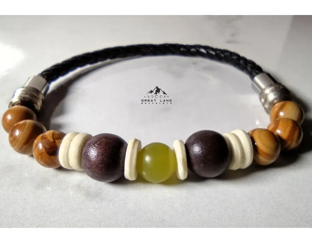 Barred Owl Bracelet - 1