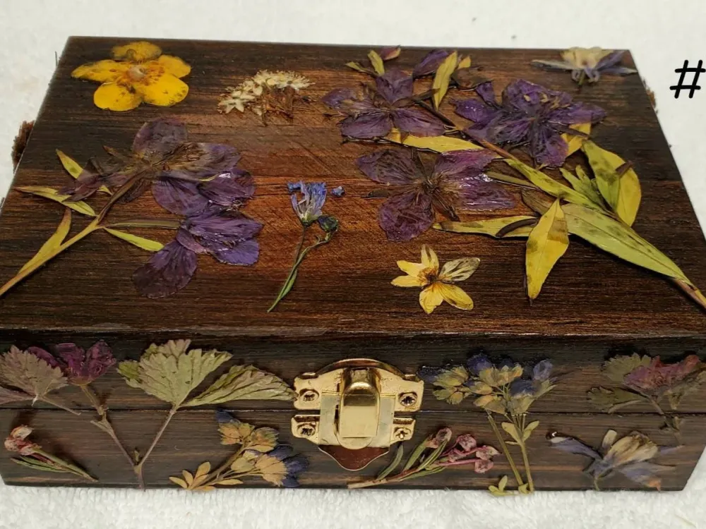 Wildflower Keepsake Box - 3