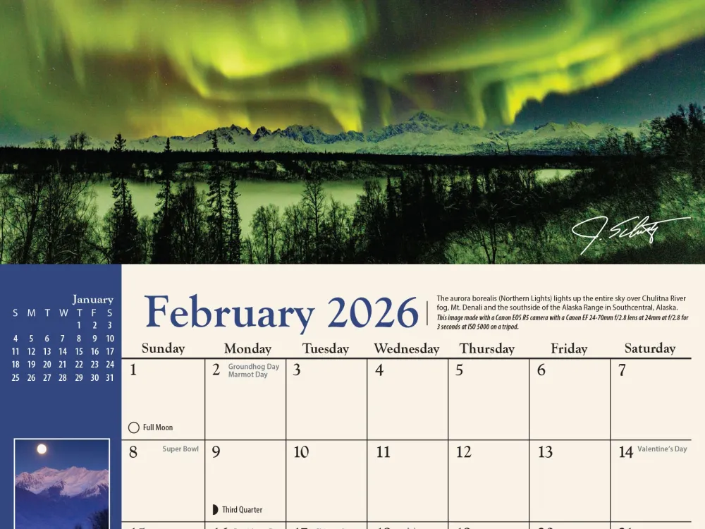2026 Alaska Calendar - 4