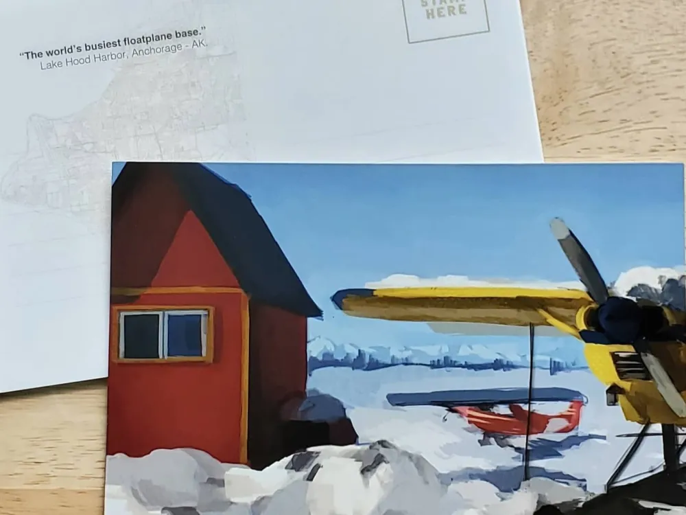 Lake Hood Postcard - 4