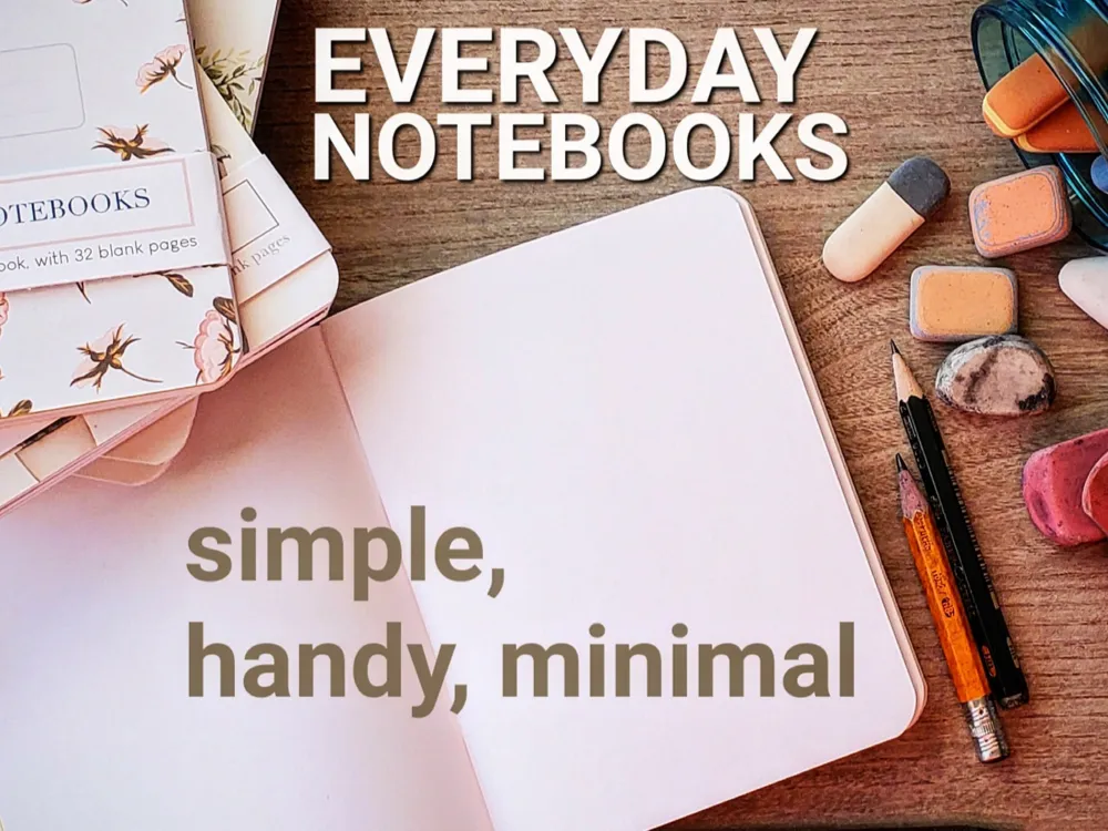 Forget me not Notebooks - 4