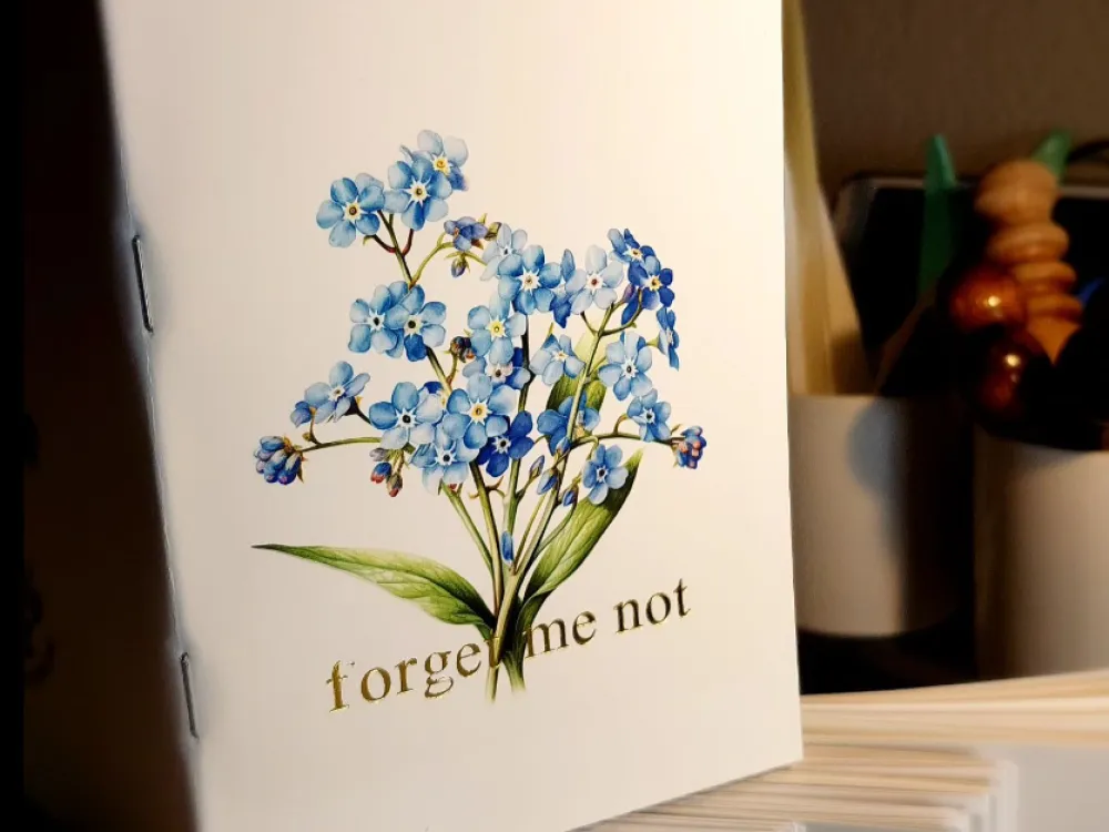 Forget me not Notebooks - 5