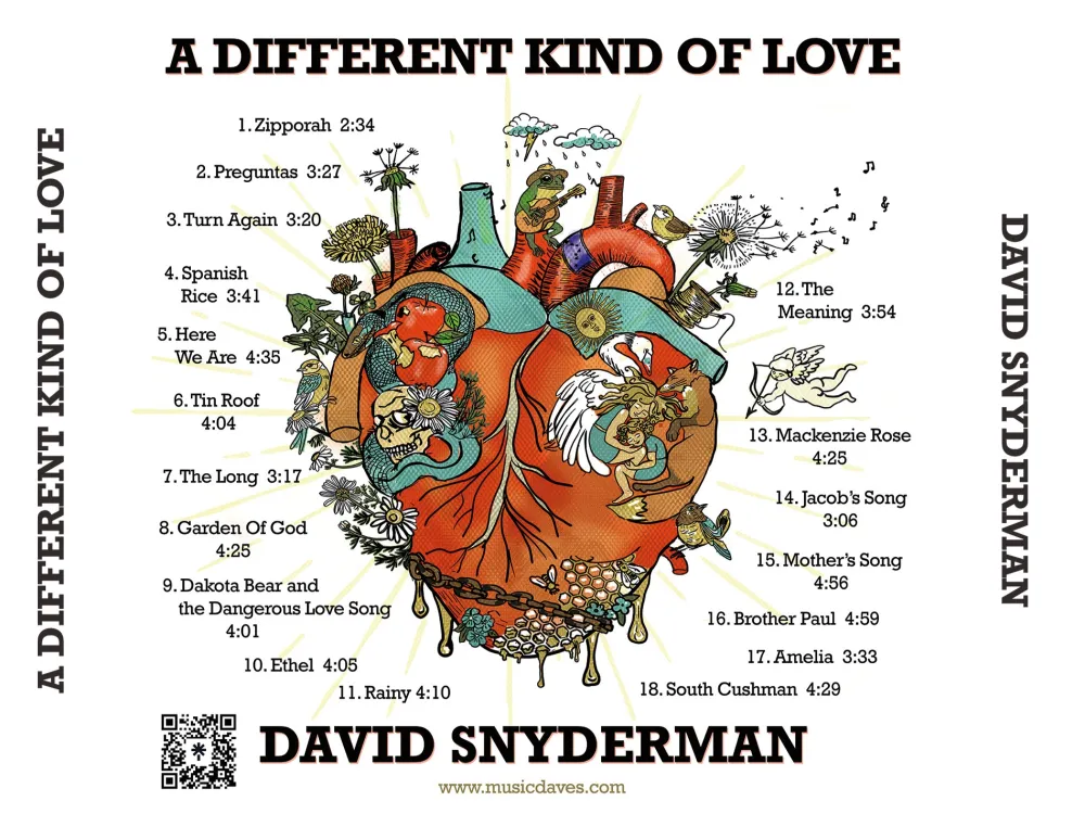 Alaskan Music Folk, A Different Kind of Love CD - 3