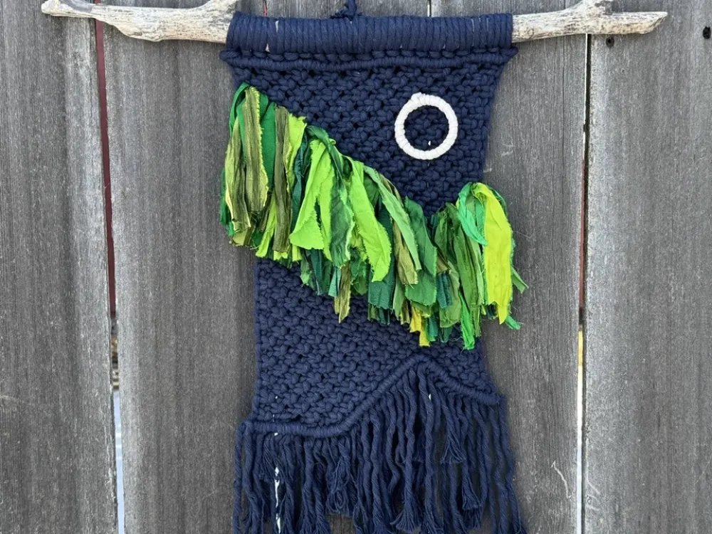 Northern Lights wall-hanging