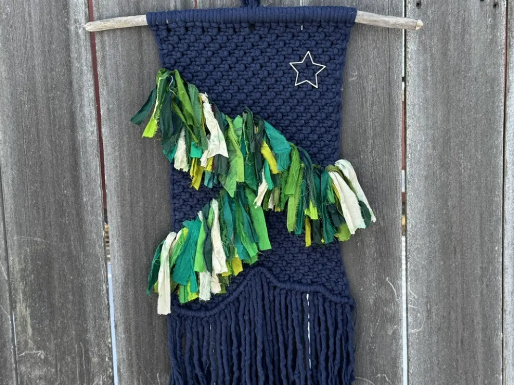 Northern Lights wall-hanging - 2