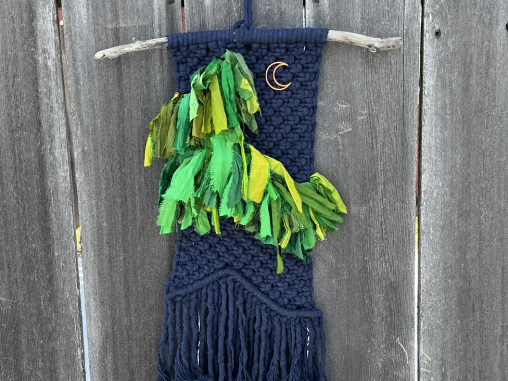 Northern Lights wall-hanging - 4