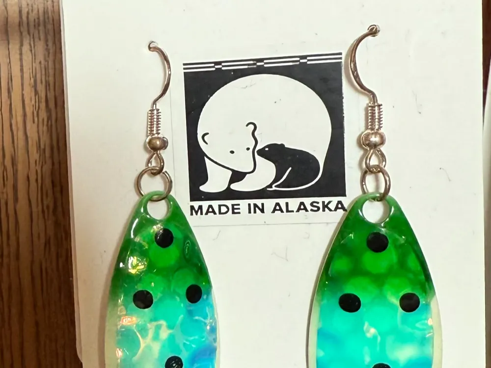 Fishing Lure Earrings - 1