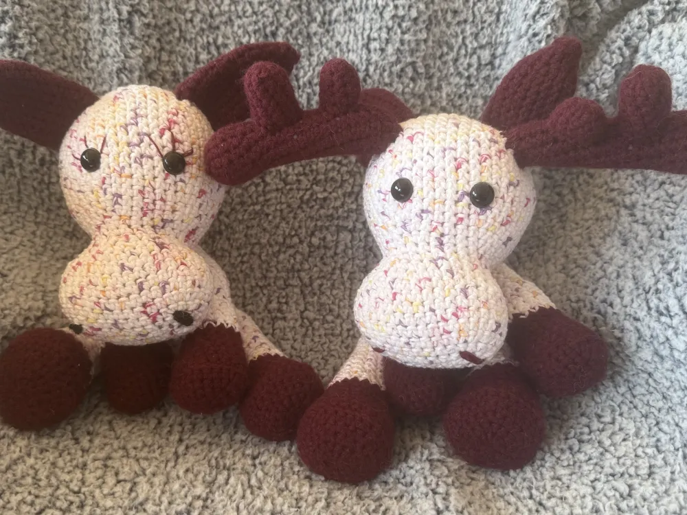 Hand crocheted Alaskan animals - 1