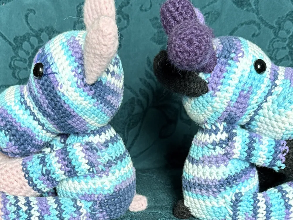 Hand crocheted Alaskan animals - 5