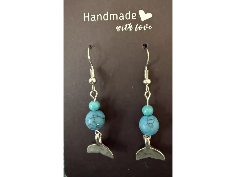 Alaskan theme earrings - 4